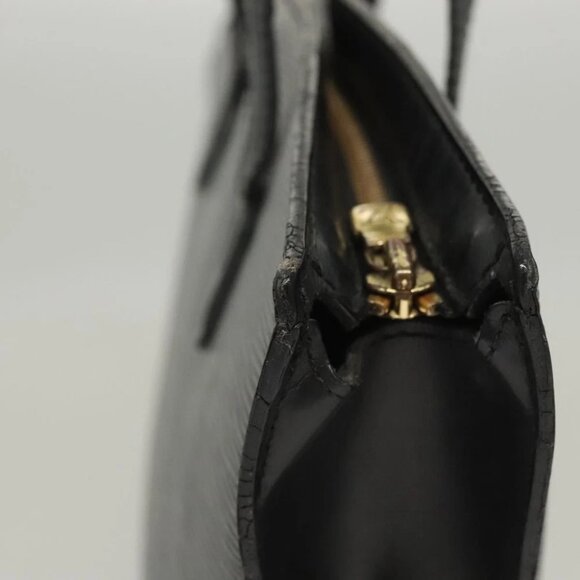LOUIS VUITTON Epi Saint Jacques Shoulder Bag Black M50042 LV Auth BA1332 - Picture 6 of 16